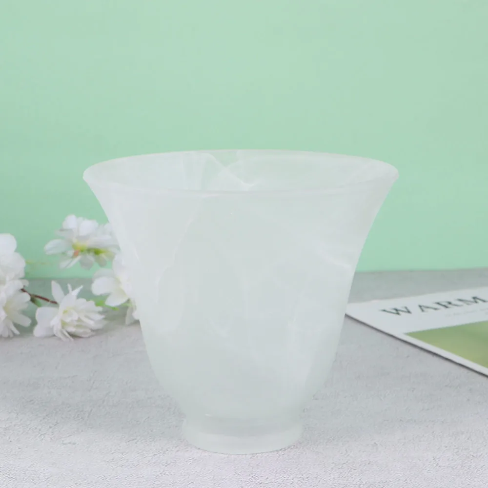 

3pcs Frosted Glass Light Shade E27 Interface Lamp Shade Chandelier Cover