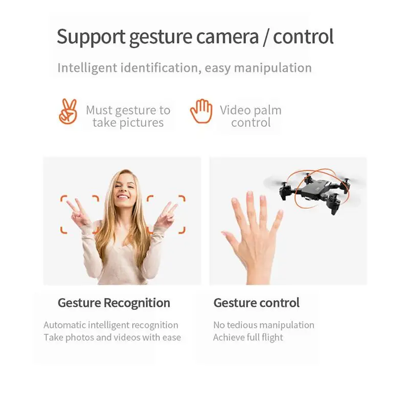 

S60 Drone with Dual Camera 4K HD WiFi FPV Wide Angle Optical Flow Professional Foldable RC Quadcopter Helicopter Kid Toys