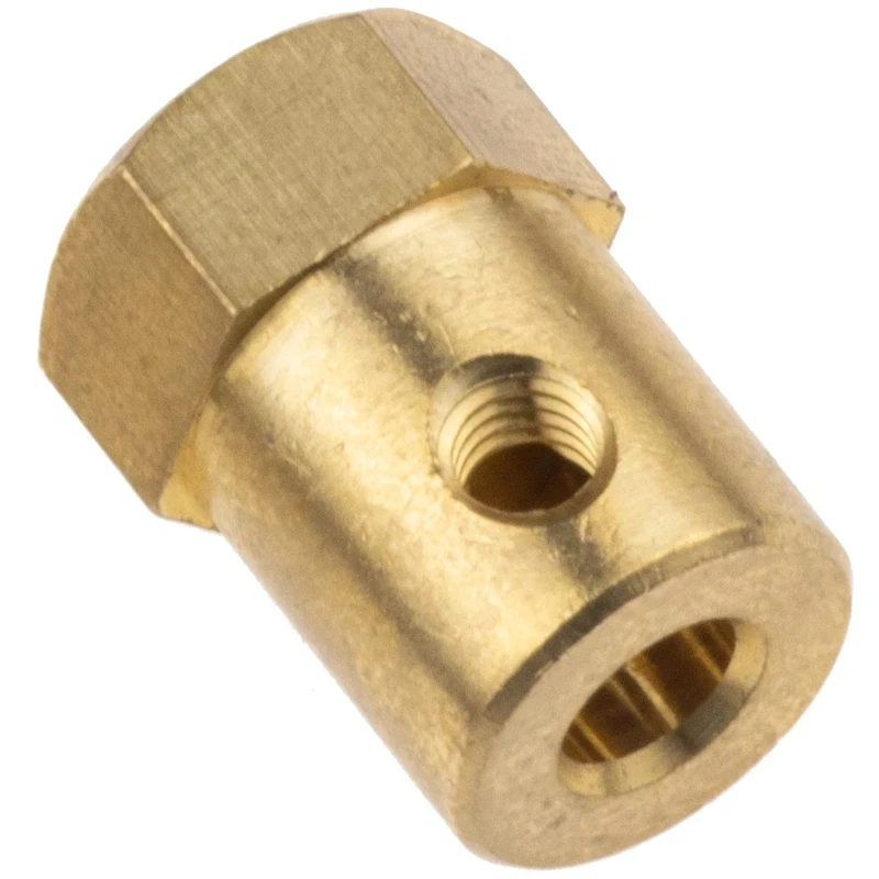 Шестигранная муфта 8 шт./лот 12 мм соединительная для шин 2 мм/3 мм/4 мм/5 мм/6 мм/8