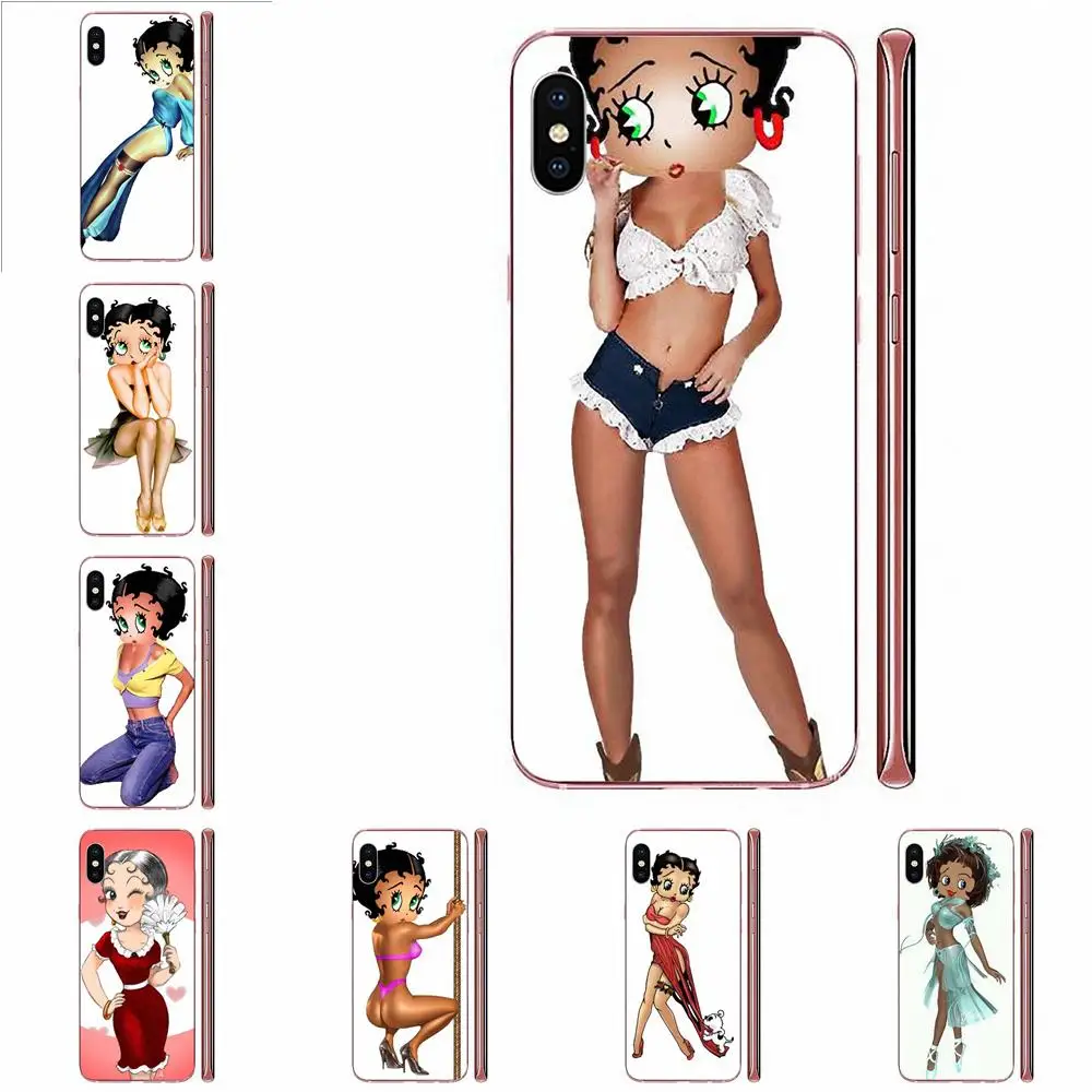Сексуальный чехол для телефона Betty Boop Galaxy A10 A10S A20 A20S A20E A30 A30S A40 A40S A50 A50S S8 S9 S10 S20 Plus