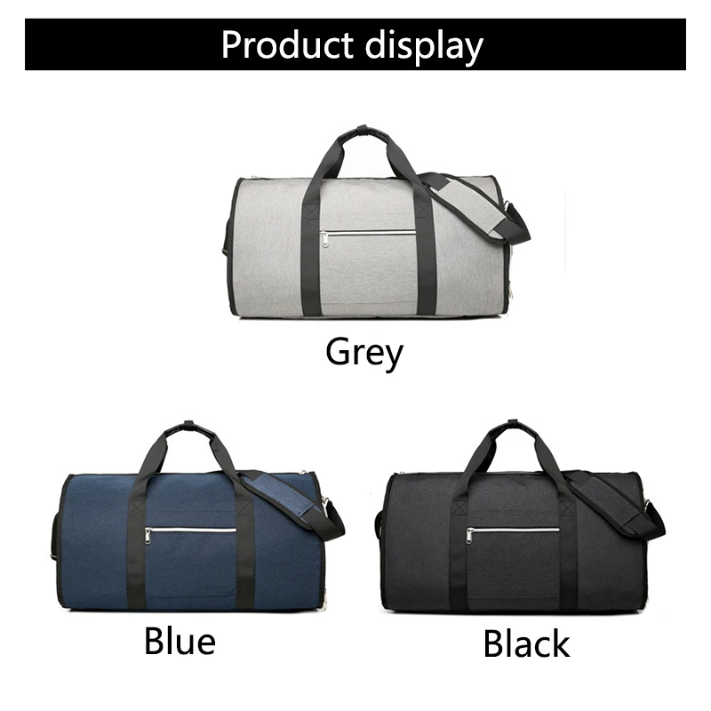 

Aequeen Multifunction Large Capacity Men Travel Bag Waterproof Duffle Bag for Trip Suit Storage Hand Luggage Bags Shoe Pouch