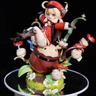 Фигурка Девочки Genshin Impact Klee Ver, 17 см, статуя рыцаря Hibana, мондштатская Великолепная Искра, ПВХ экшн-модель, игрушки, коллекционные подарки