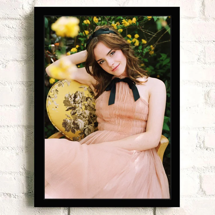 Эмма Шарлотта Дюрер Ватсон фильм HD звезда настенное искусство домашний декор