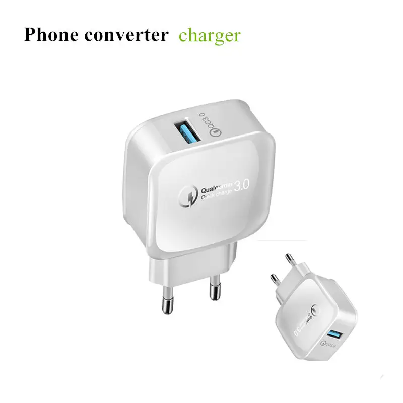 Быстрая зарядка 3 0 USB зарядное устройство настенное для мобильного телефона iPhone X