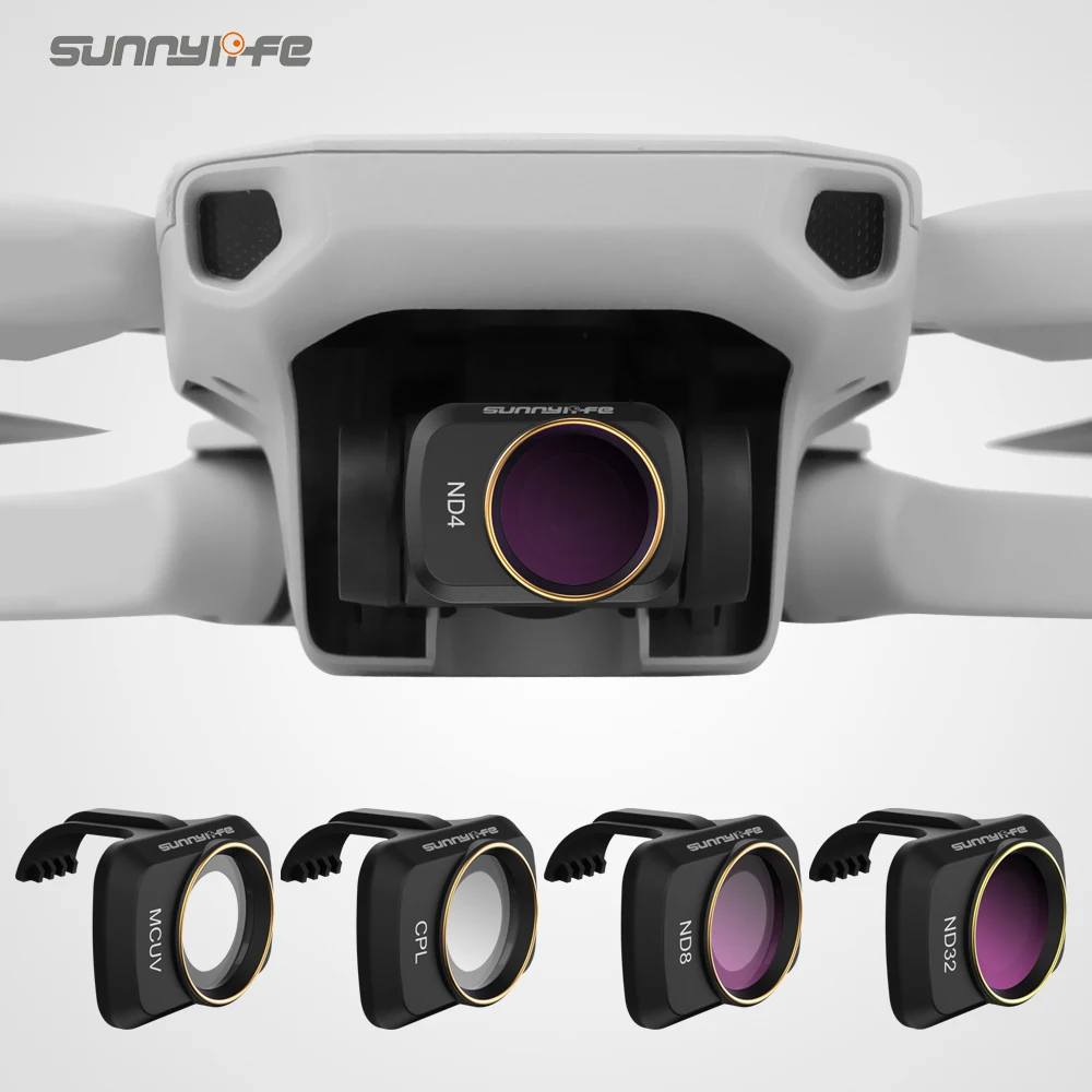 3/4/6 шт набор Sunnylife Камера фильтр для объектива MCUV ND4 ND8 ND16 ND32 CPL ND/поляризационных