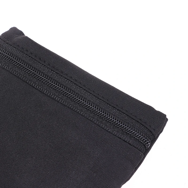 

Travel Black Wrist Wallet Pouch Portable Pocket Key Zipper Sport Wrist Belt Bag