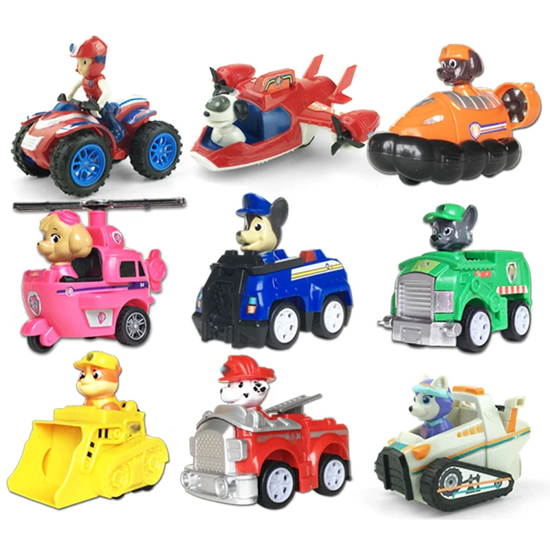 18 Paw Patrol спасательный автобус, собака, автомобиль, фигурки, набор игрушек, щенок, спасательный автомобиль, круизер штаба, смотровая башня, детская edcation игрушка в подарок - Цвет: 18