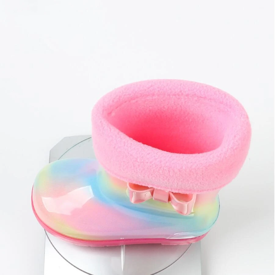 

NEW 2021 Spring Autumn Children Rain Boots Soft Comfortable Waterproof Non-slip Cartoons Boys Girls Water Shoes 01B