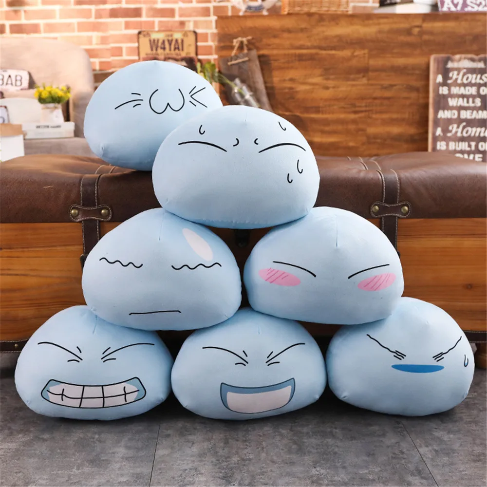 Аниме в то время я перевоплотился как слайм Косплей Плюшевые игрушки Kawaii