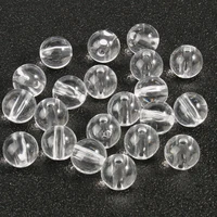 50 300pcs transparent white round ball shape acrylic beads for jewelry making accessories diy bracelet necklace