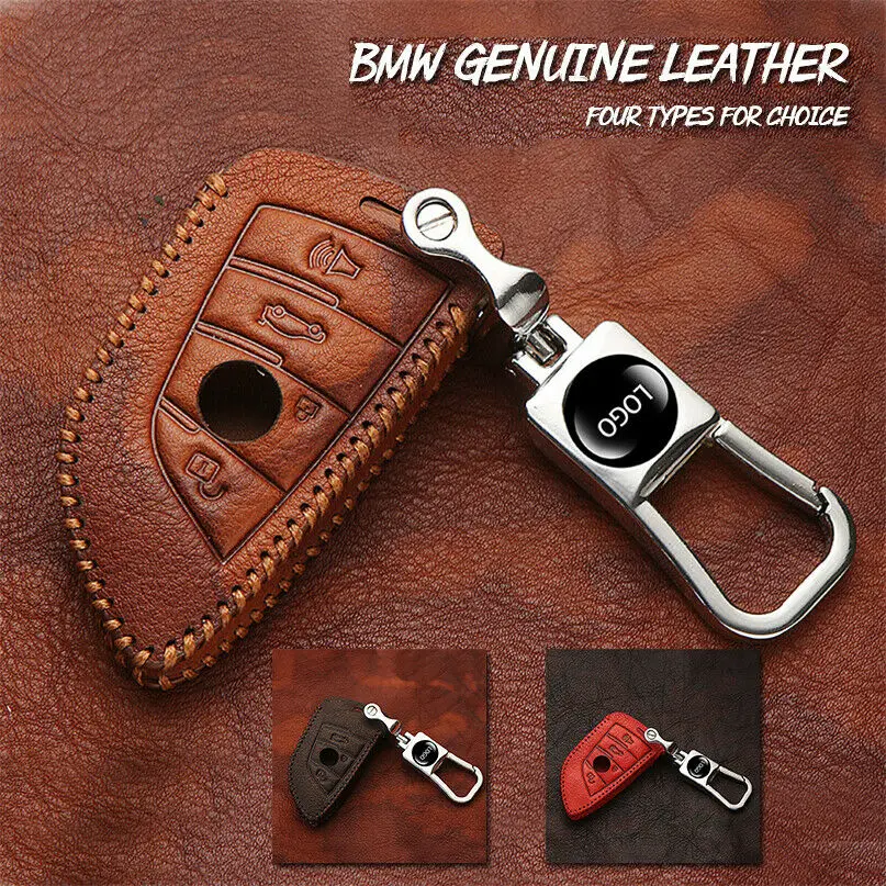 Чехол из воловьей кожи в стиле ретро для автомобильного ключа чехол с модным