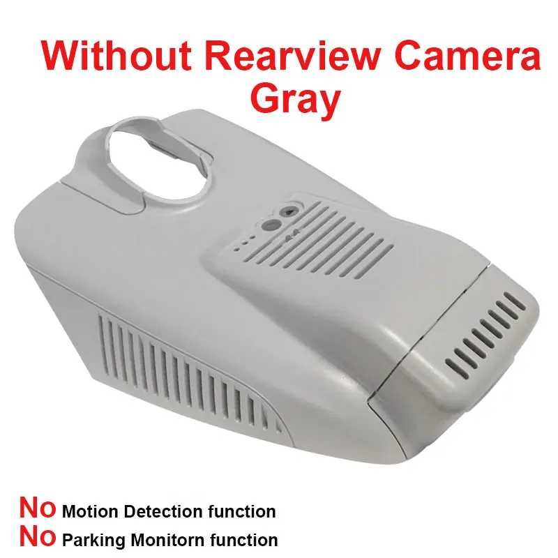 Gray No Rear Lens Kampacar автомобильный Wifi DVR видеорегистратор s два объектива камеры Dvrs для Mercedes Benz C GLC E класс C180 C200 W205 X253 C253 E200L автомобильная камера - Название цвета: Gray No Rear Lens