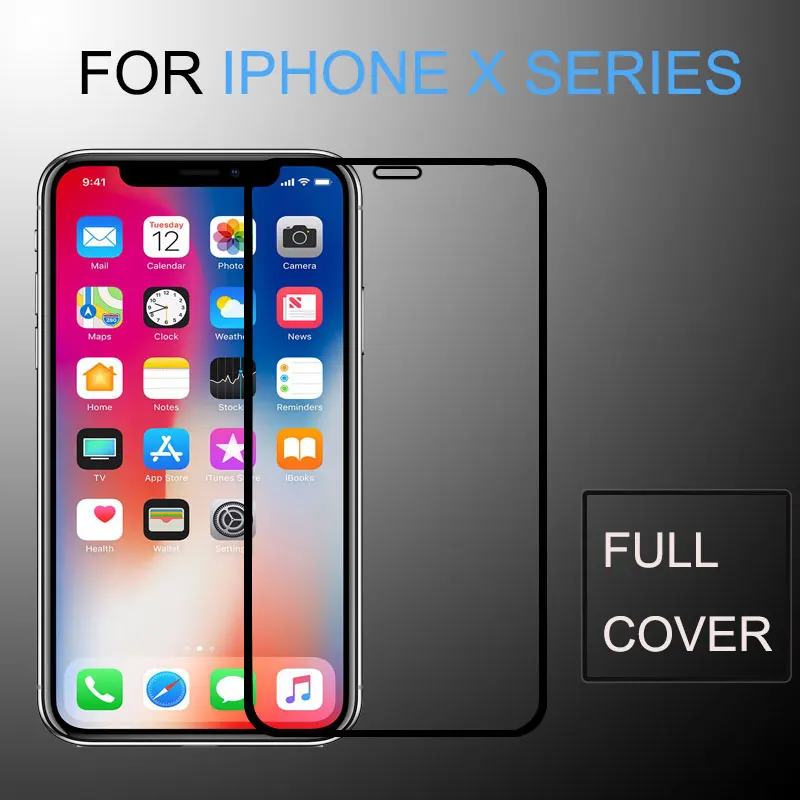 UPaitou 3 шт./упак. защита для экрана из закаленного стекла iPhone X XR XS макс 7 8 плюс Экран