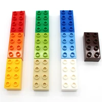 marumine big bricks 2x4 duplo block 30pcslot classic set education technic toys gift for children diy building brick set