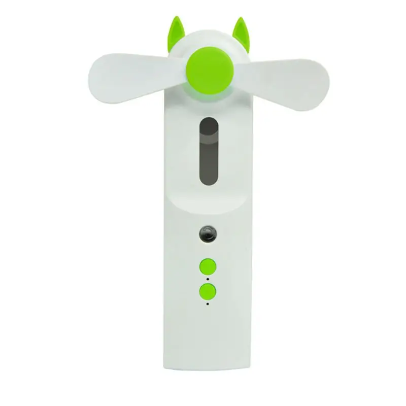 

Mini Handheld USB Charging Fan Air Humidifier Moisturizer Water Spray Mist Fan K1AD