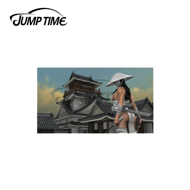 

Наклейки и Переводные картинки для привлекательной Самурайской девушки, 13x5,2 см