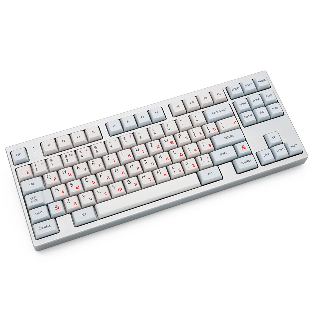 WINMIX pbt doubleshot keycaps osa profile dolch colorway для механической клавиатуры gh60 poker 87 104 108 xd64 xd75 xd68 xd84 xd96