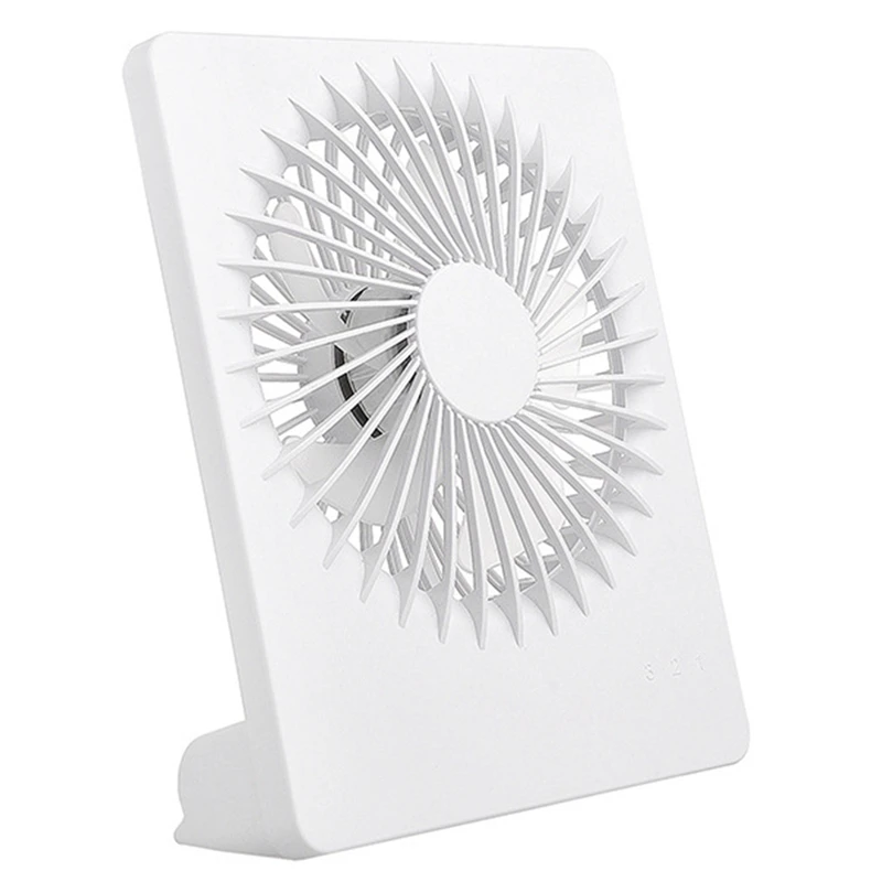 

Mute Portable Desktop Fan Mini Portable Fan Battery Operated 3 Speeds Adjustable Mini USB Portable Fan Small Quiet