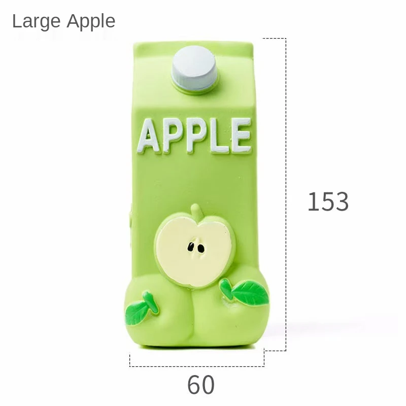 Cute Fruit Juice Emulsion Dog Vocalize Toy Orange Strawberry Apple Pet Toys for puppy Mint Teaser Play Interactive | Дом и сад