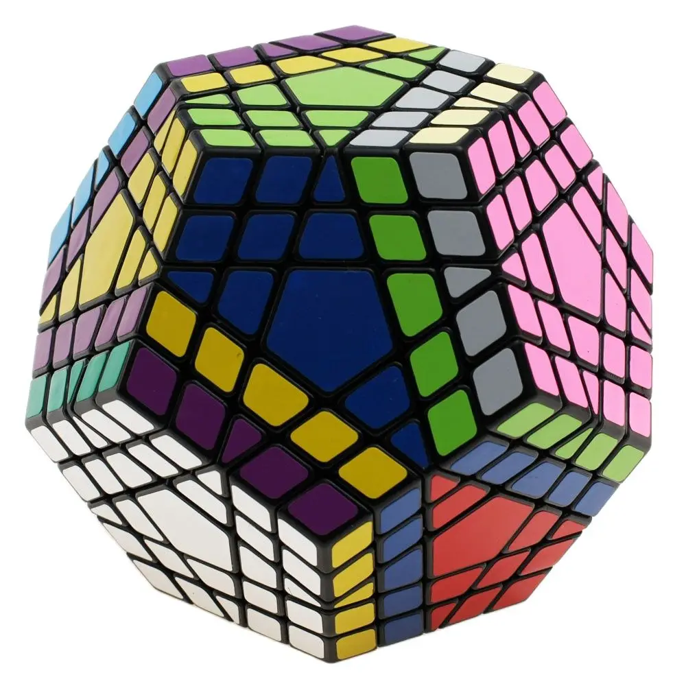 Нестандартные кубики. Shengshou Gigaminx. ШЕНГШОУ кубик Рубика. Мегаминкс 5 на 5. Мегаминкс 6 на 6.