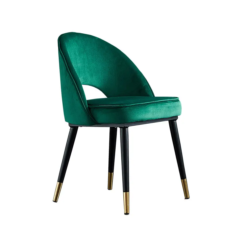 Роскошный обеденный стул в скандинавском стиле ins light простой домашний стол и