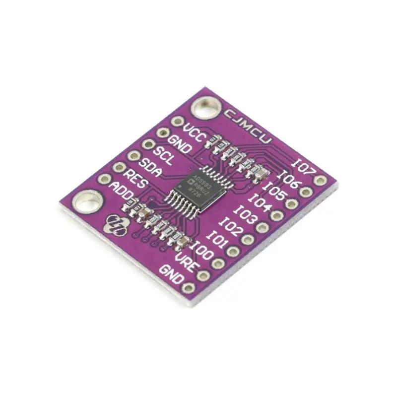 Модуль преобразователя AD5593 ADC DAC 8 канальный 2 битный аналоговый в цифровой