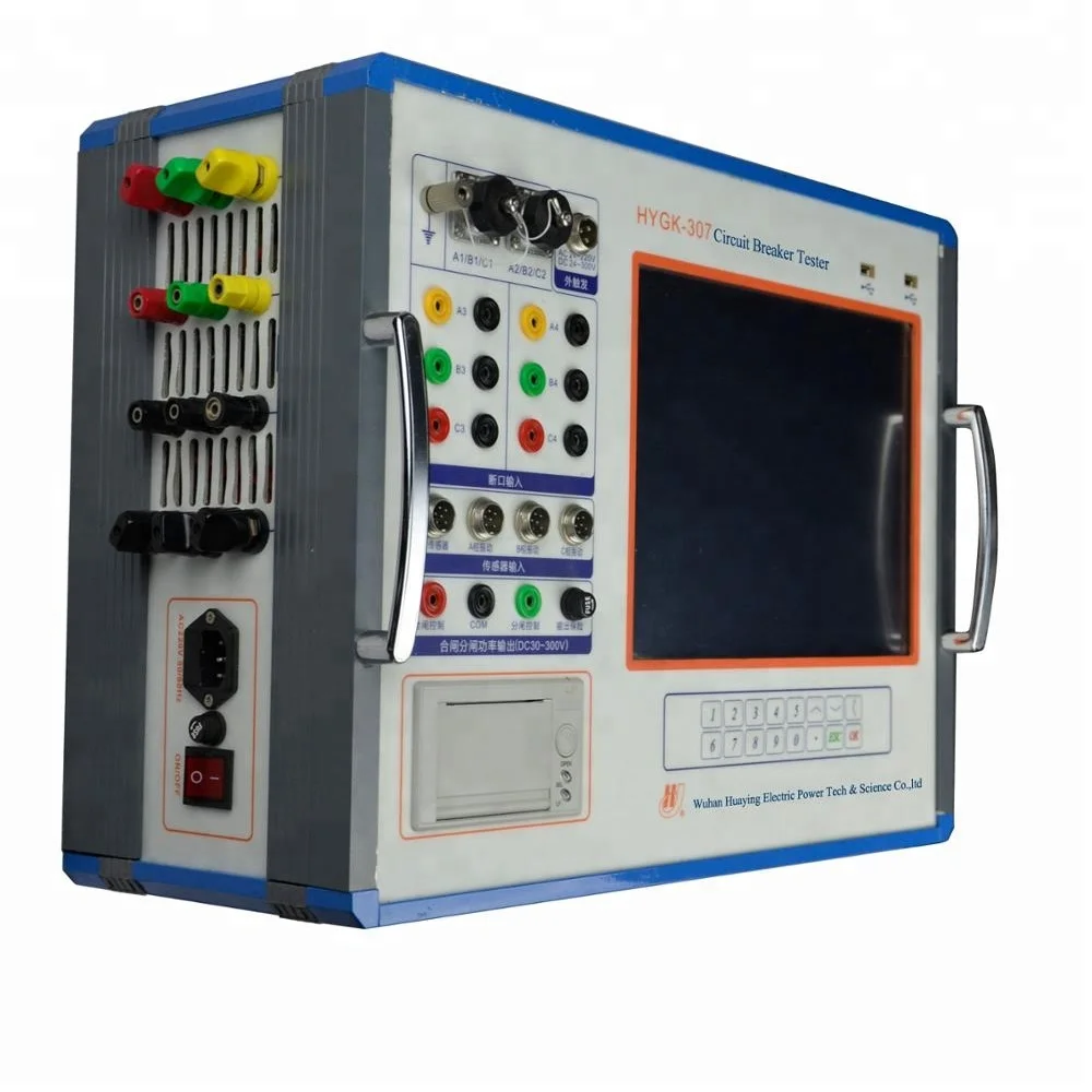 

High Voltage Circuit Breaker Operating Mechanism Tester