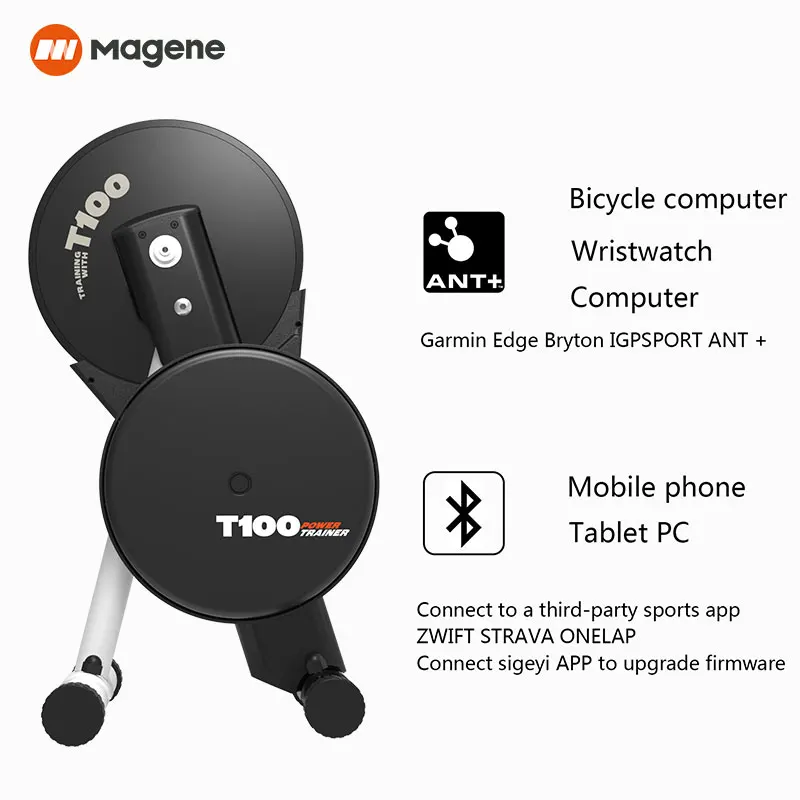 Велосипедный тренажер Magene T100 интеллектуальный силовой прямой привод складная