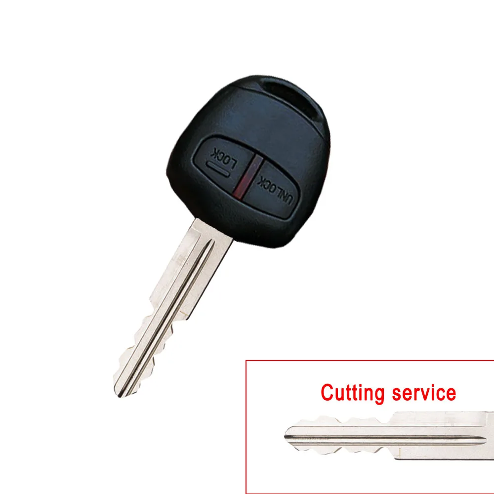 KEYYOU 2 кнопки Замена дистанционного ключа автомобиля ремонт чехол Чехол для Mitsubishi