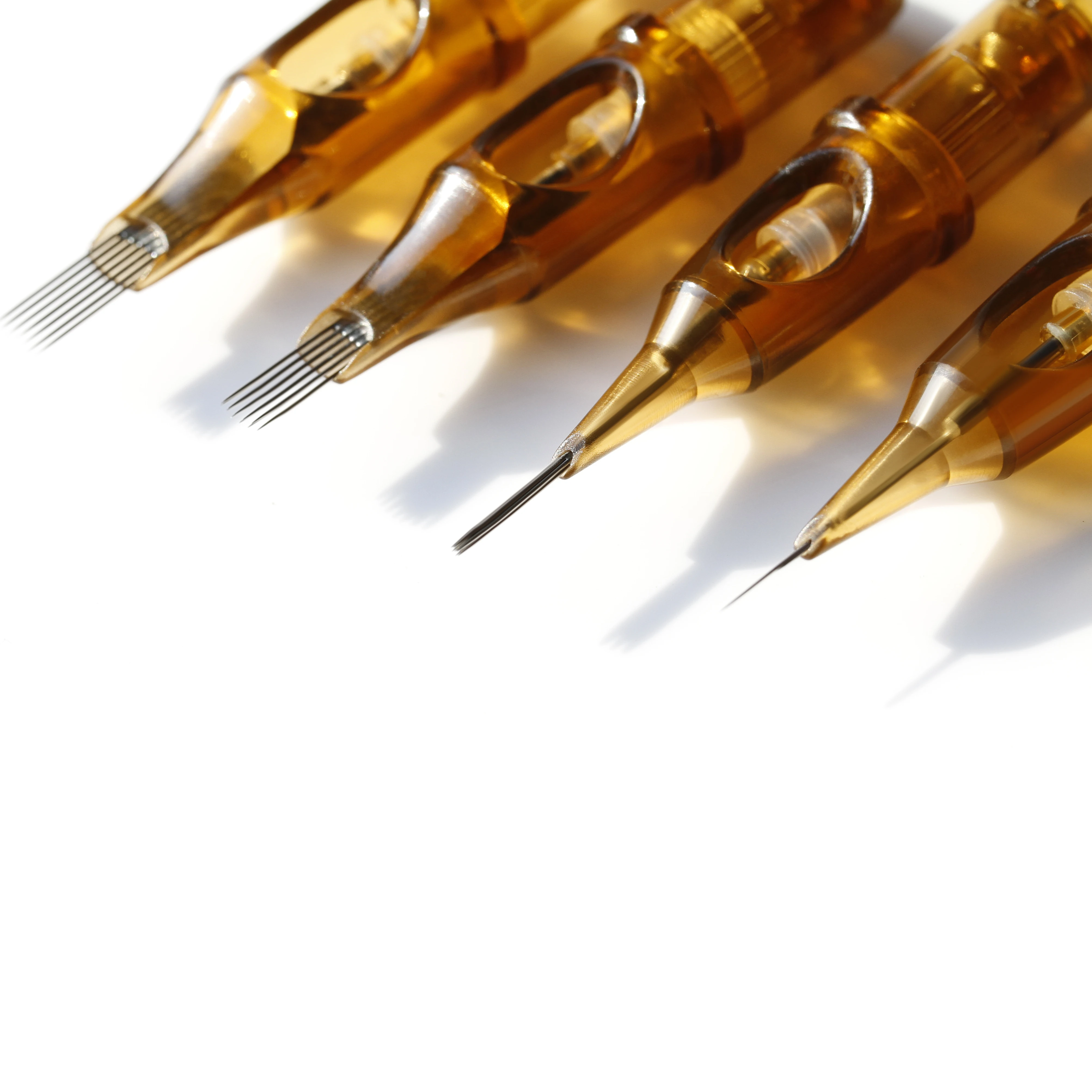 Новая одноразовая стерилизованная безопасная тату игла RL RS RM M1 для перманентного