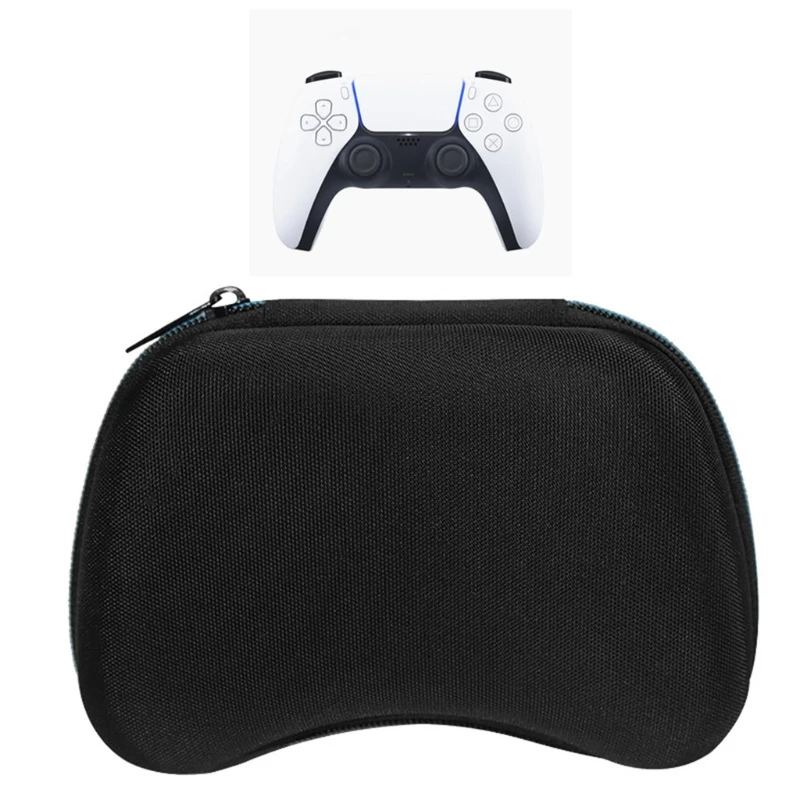 

Storage Bag EVA Travel Carrying Case Compatible with PS5 Controller, Shockproof Accessories Protective Cover Shell