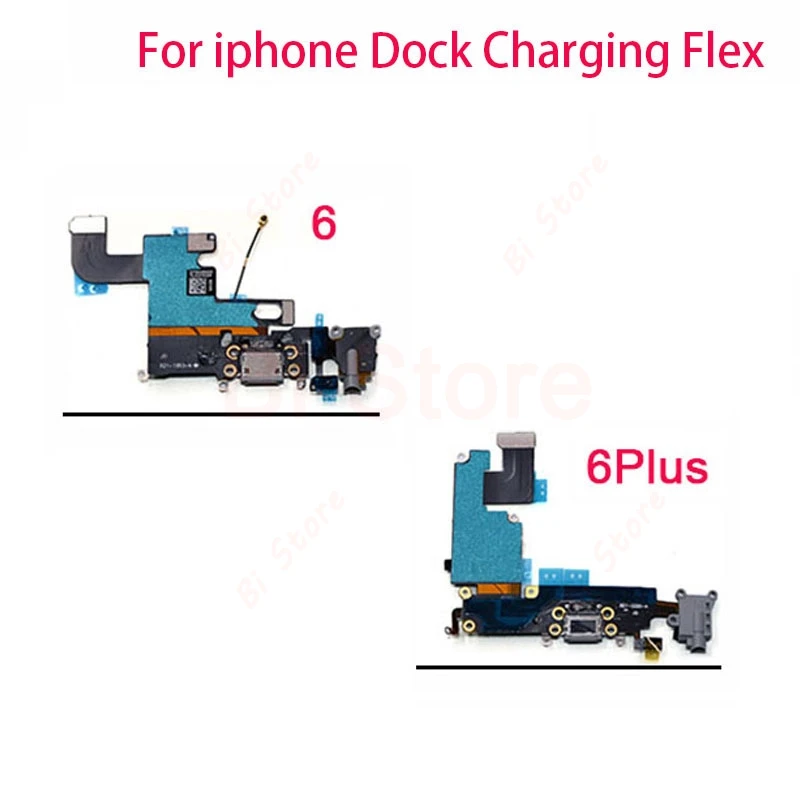 Зарядное устройство USB порт док-разъем гибкий кабель для iPhone 6 6S Plus 7 аудио лента с