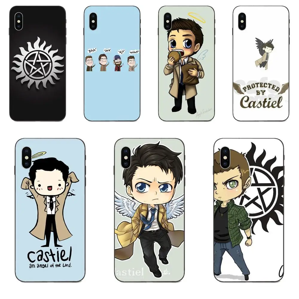 Мягкие Аксессуары чехлы с логотипом мультфильма супернатуральный для Xiaomi Redmi Note 3