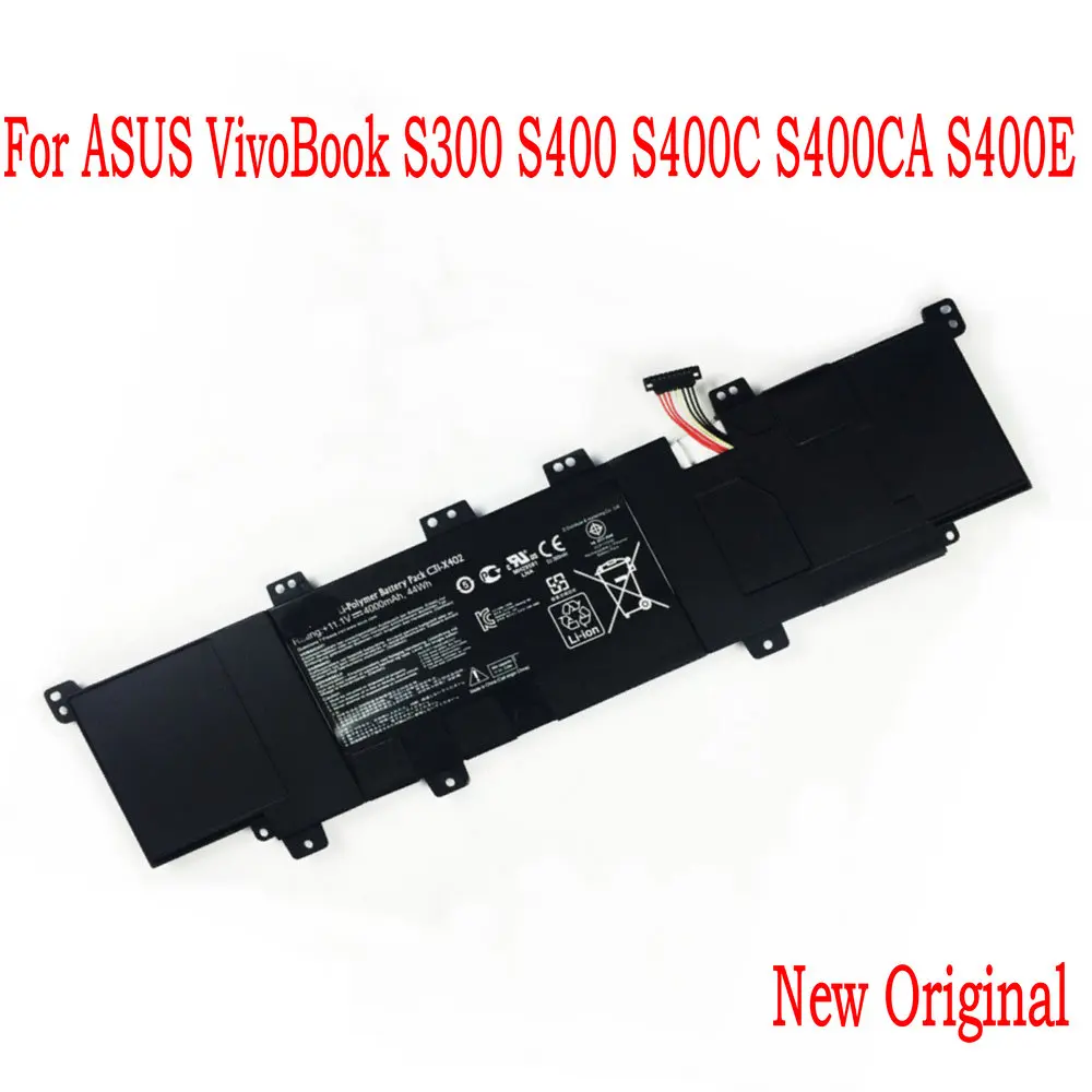 Высокое качество 11,1 V 44WH Аккумулятор для ноутбука Asus VivoBook S300 S400 S400C S400CA S400E