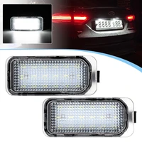number plate light led license lamps for ford jaguar xj xf fiesta focus s max grand c max mondeo kuga galaxy ecosport canbus