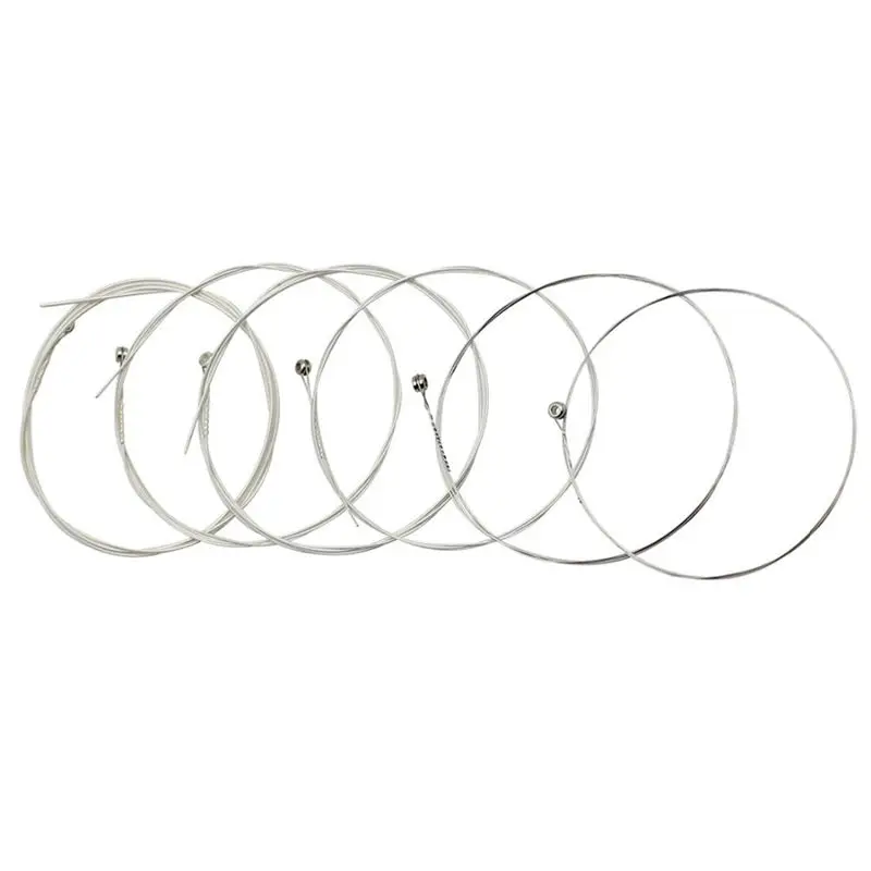 

IRIN A104 Silver Plated Copper alloy Music Instrument Strings Set Replacement for Acoustic Guitar 0.010-0.047 Inch