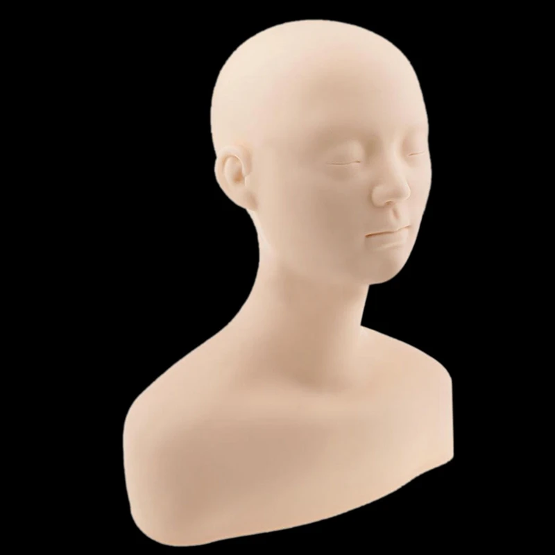 Мягкий акупунктурный точечный манекен для массажа головы тренировки массаж