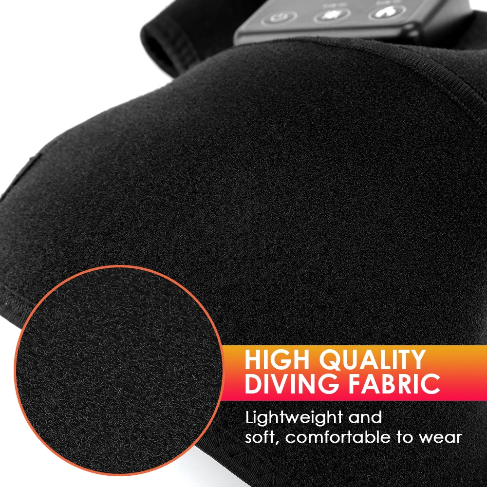 Electric Heating Knee Massager Relieve Arthritis Pain Joint Brace Support Vibration Massage Pad Health Care |