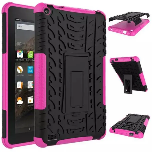 Продвинутый резиновый противоударный Гибридный Жесткий Чехол-подставка для Kindle