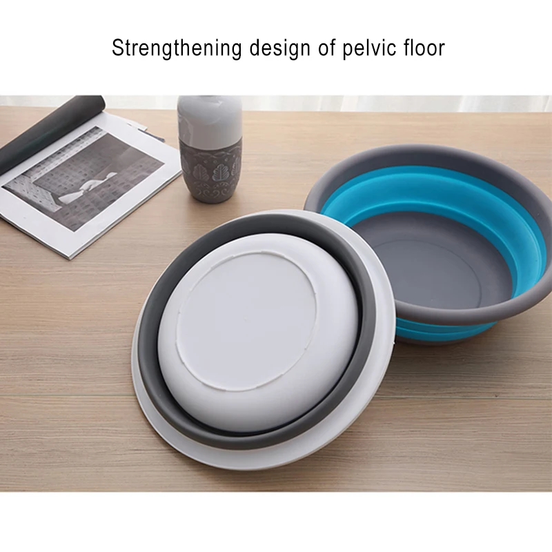 

Складной портативный умывальник, 9 л, многофункциональное круглое ведро для мытья посуды, Для Путешествий, Походов, LB88