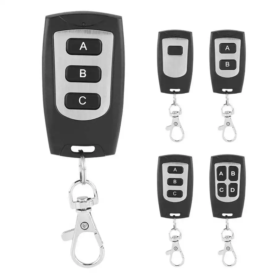 433 МГц 1 ~ 4 канала RF водонепроницаемый беспроводной пульт дистанционного