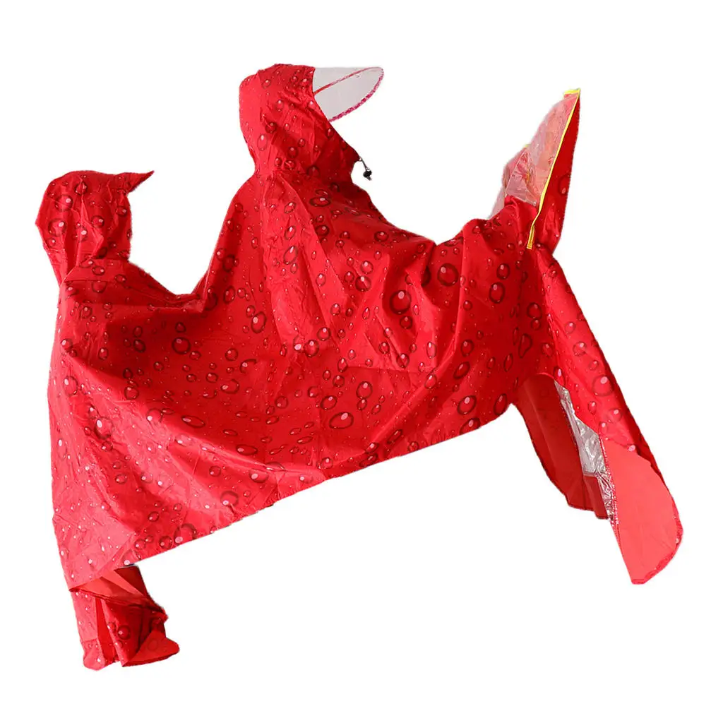 Водонепроницаемый дождевик для скутера мобильности накидка двойное пончо из