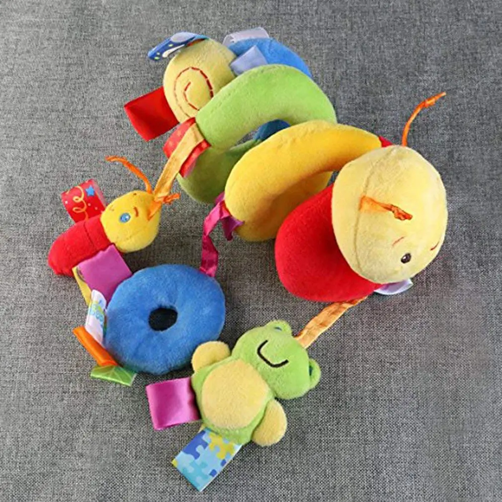 

Baby Rattle Toy Stroller Comfort Stuffed Animal Mobile Infant Stroller Rattle For Newborn Hanging Bed Bell Crib Gifts 0 to 12 M