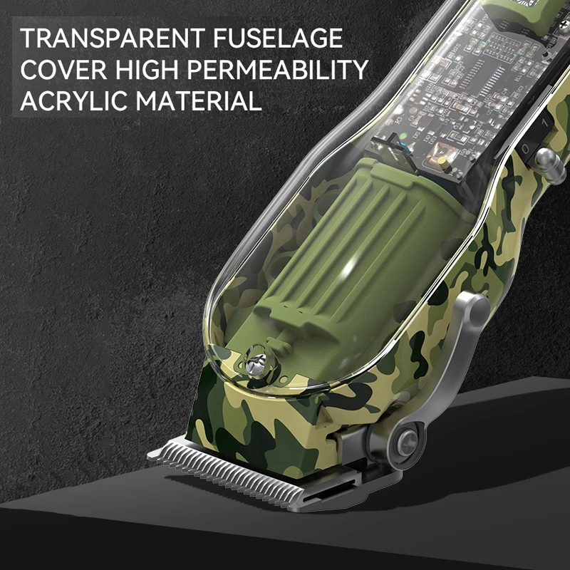 Аккумуляторная Беспроводная Машинка для стрижки волос профессиональный