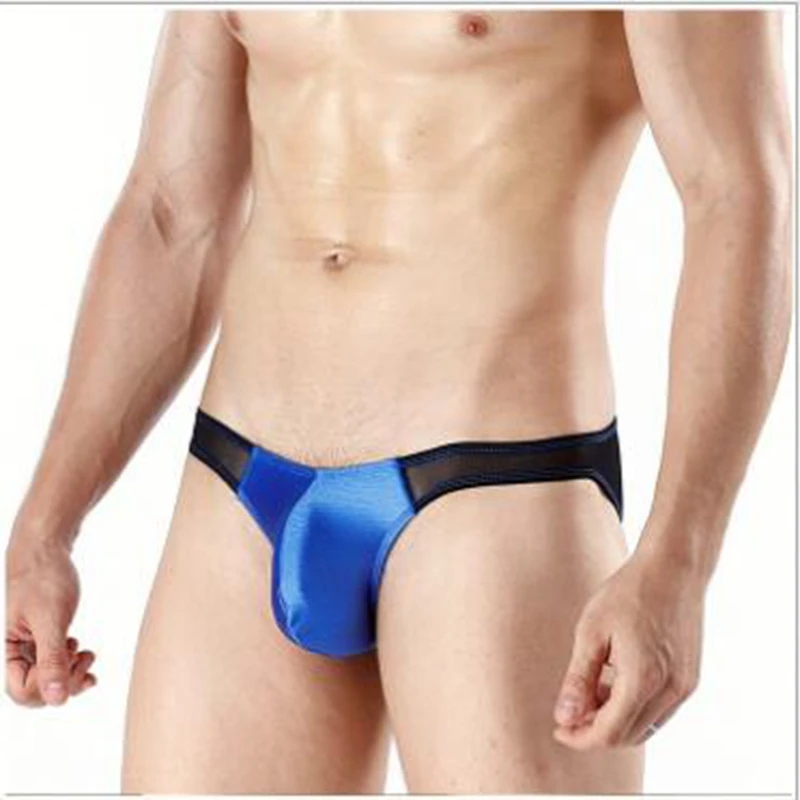 Мужские Трусы стринги с перекрестной каймой и высокой эластичной