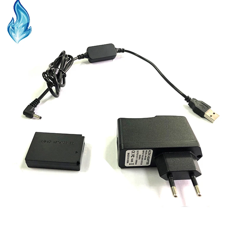 ACK-E12 5 V-8 V Зарядное устройство USB кабель+ DR-E12 DC муфта LP-E12 муляж батареи+ адаптер для камеры Canon EOS M M2 M10 M50 M100