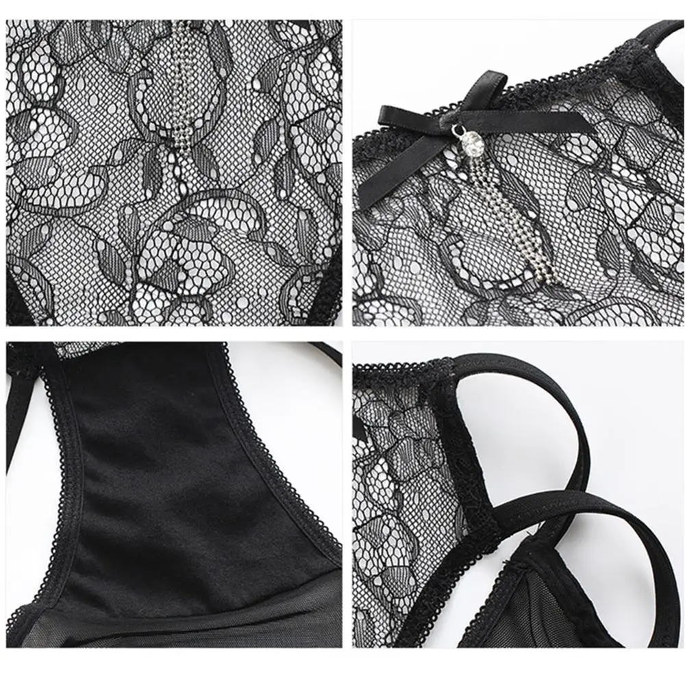 Женское сексуальное однотонное нижнее белье с получашечками комплекты