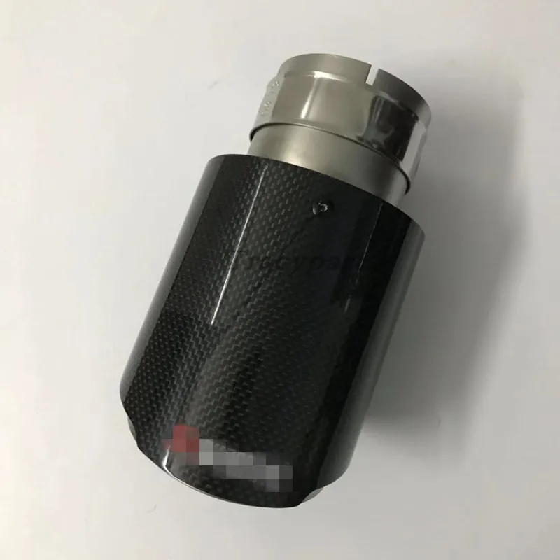 Akrapovic выхлопные трубы для автомобиля глянцевый углеродный глушитель наконечник