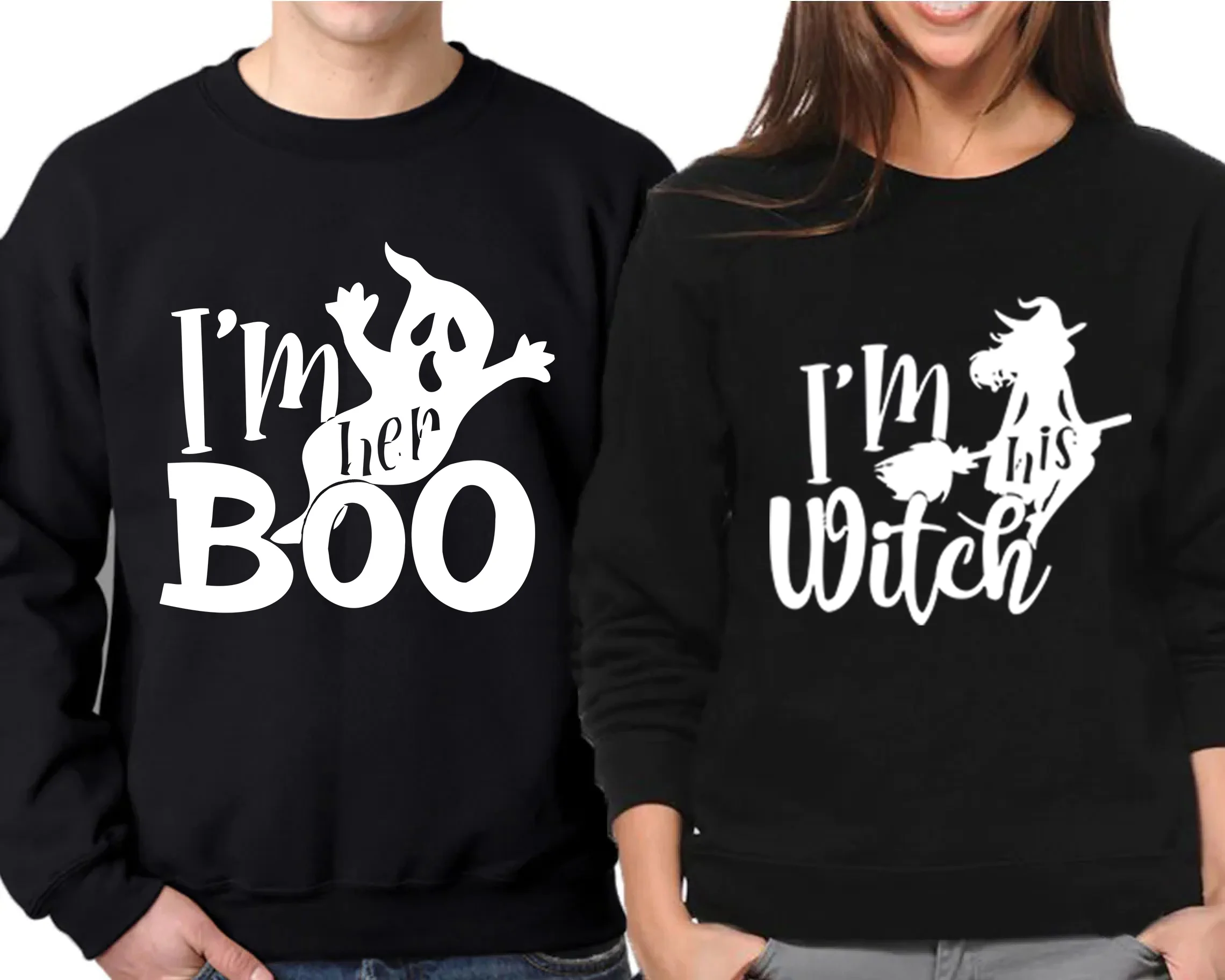 

Худи с надписью «I'm His Her & I'm His Witch»
