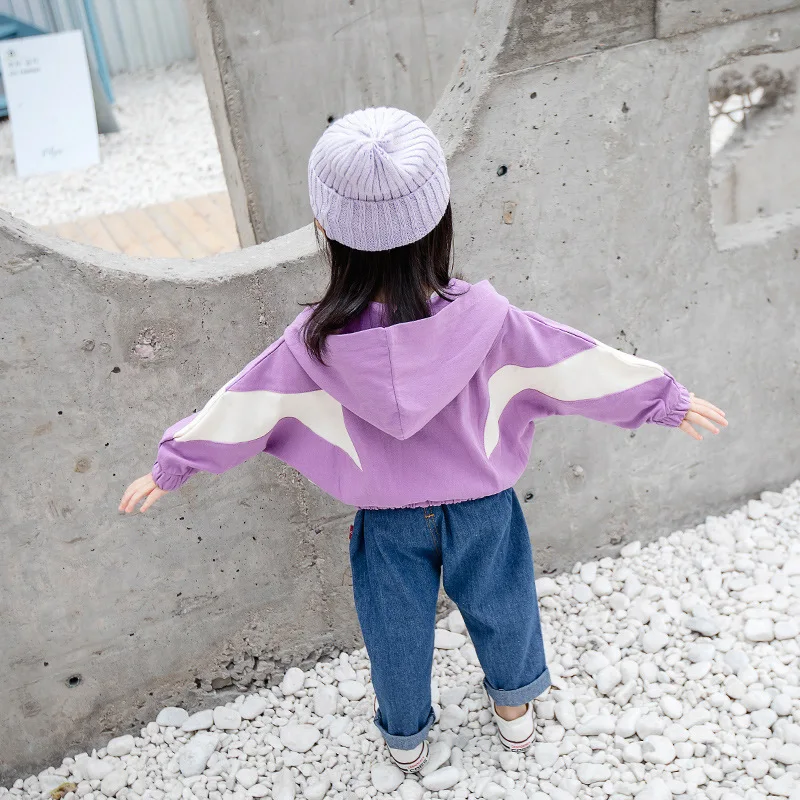 Детский костюм Сезон весна-осень Подходящий жакет на молнии в Корейском стиле